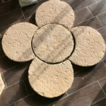 Pas japonais modèle Hilel en béton fibré P08 reel