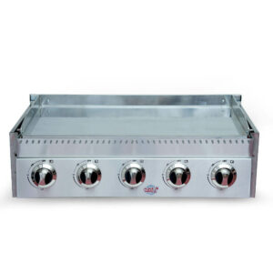 Plancha Gaz Inox 5 Brûleurs a poser PL600