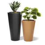 Pot Conique haut en resine diamètre 52cm
