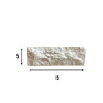 Revêtement murale Eclaté en béton GRC RV1211 dim