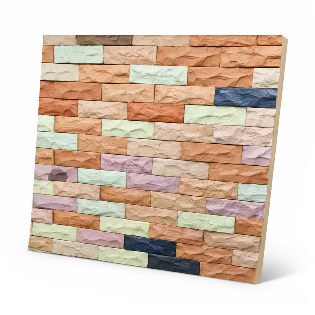 Revetement murale Eclate en beton GRC RV1211