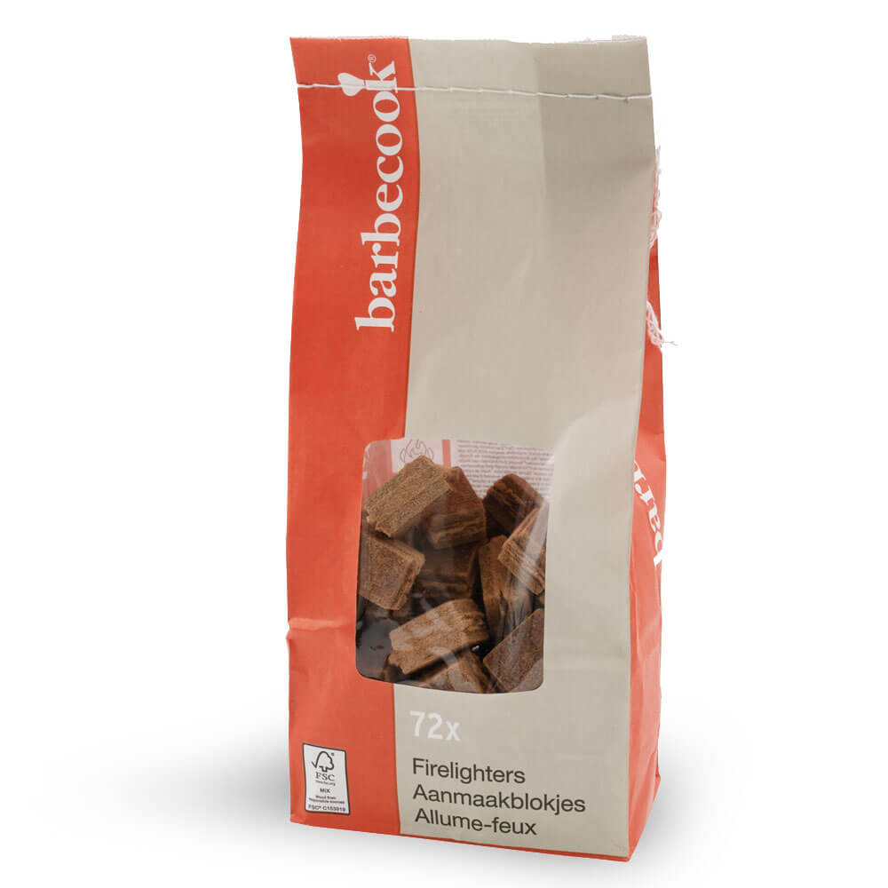 Sachet de 72 allume feux barbecue Sacs dallume feux 72 pieces barbecook