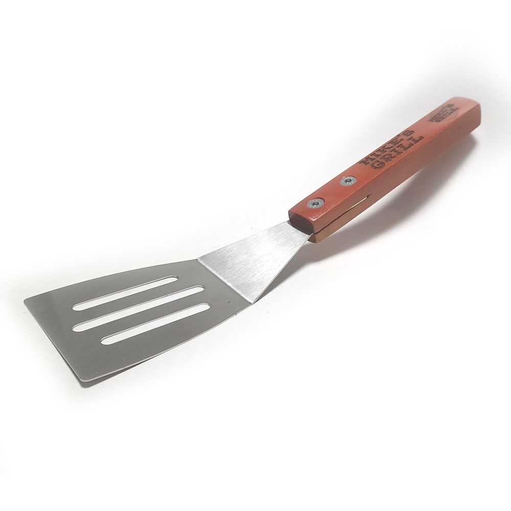 Spatule barbecue en inox mikes grill 34cm a