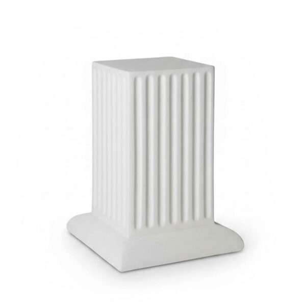 Support carré canulé en Béton Fibré réf SUP09