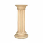 Support décoratif canulé en béton fibré SUP02