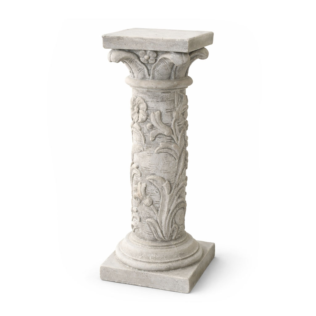 Support décoratif vertical en béton fibré SUP08