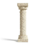 Support vertical pilier en béton fibré SUP07