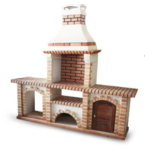 Barbecue fixe pour jardin en pierre BF120