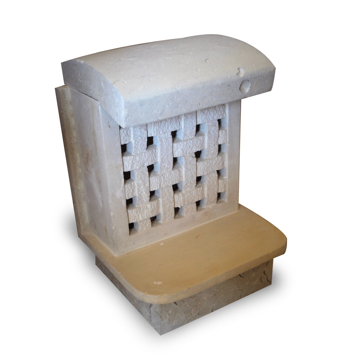 borne en pierre modele large b