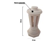 Borne lumineuse en pierre BLP01 dim