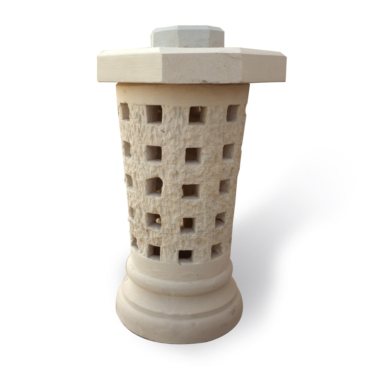 borne lumineuse en pierre2