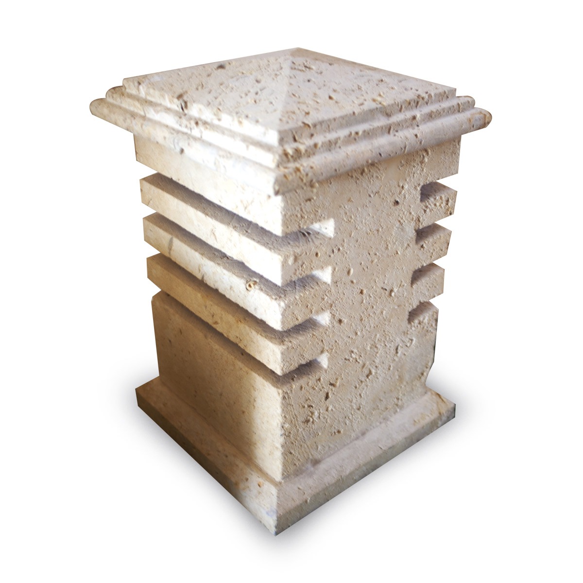 borne lumineuse en pierre4a