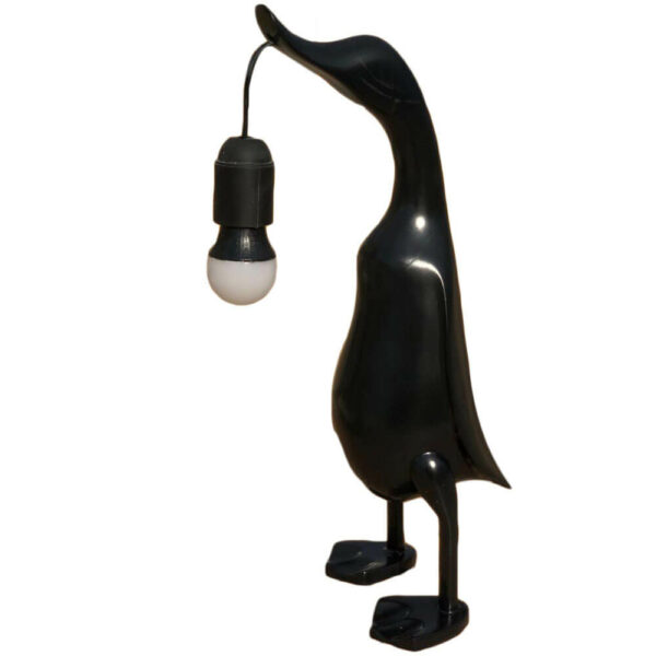 Lampe coureur indien en resine 
