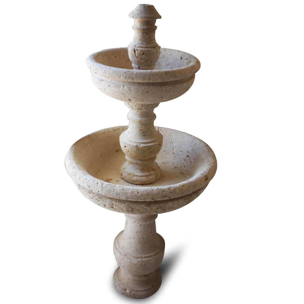 fontaine en pierre coquillage FPC01