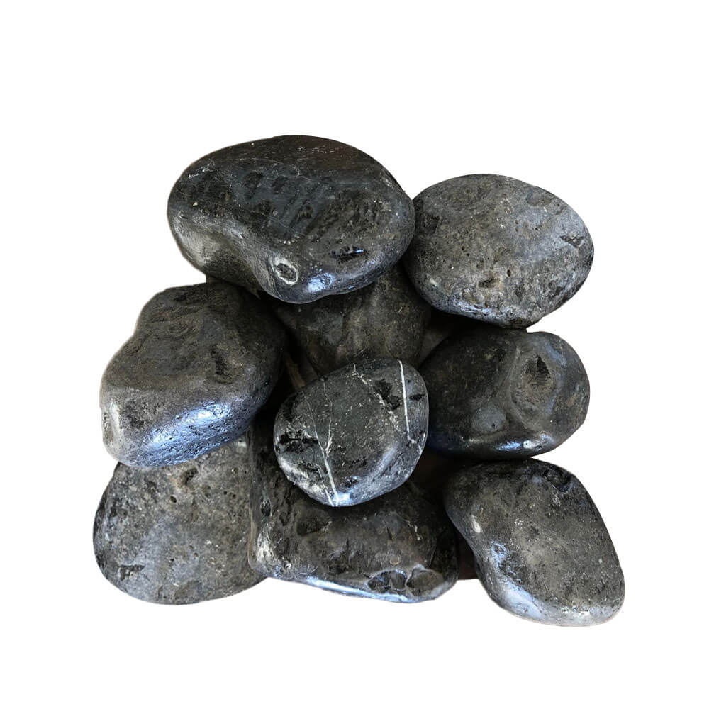 Galet Noir Brillant GN02 galet noir brillant