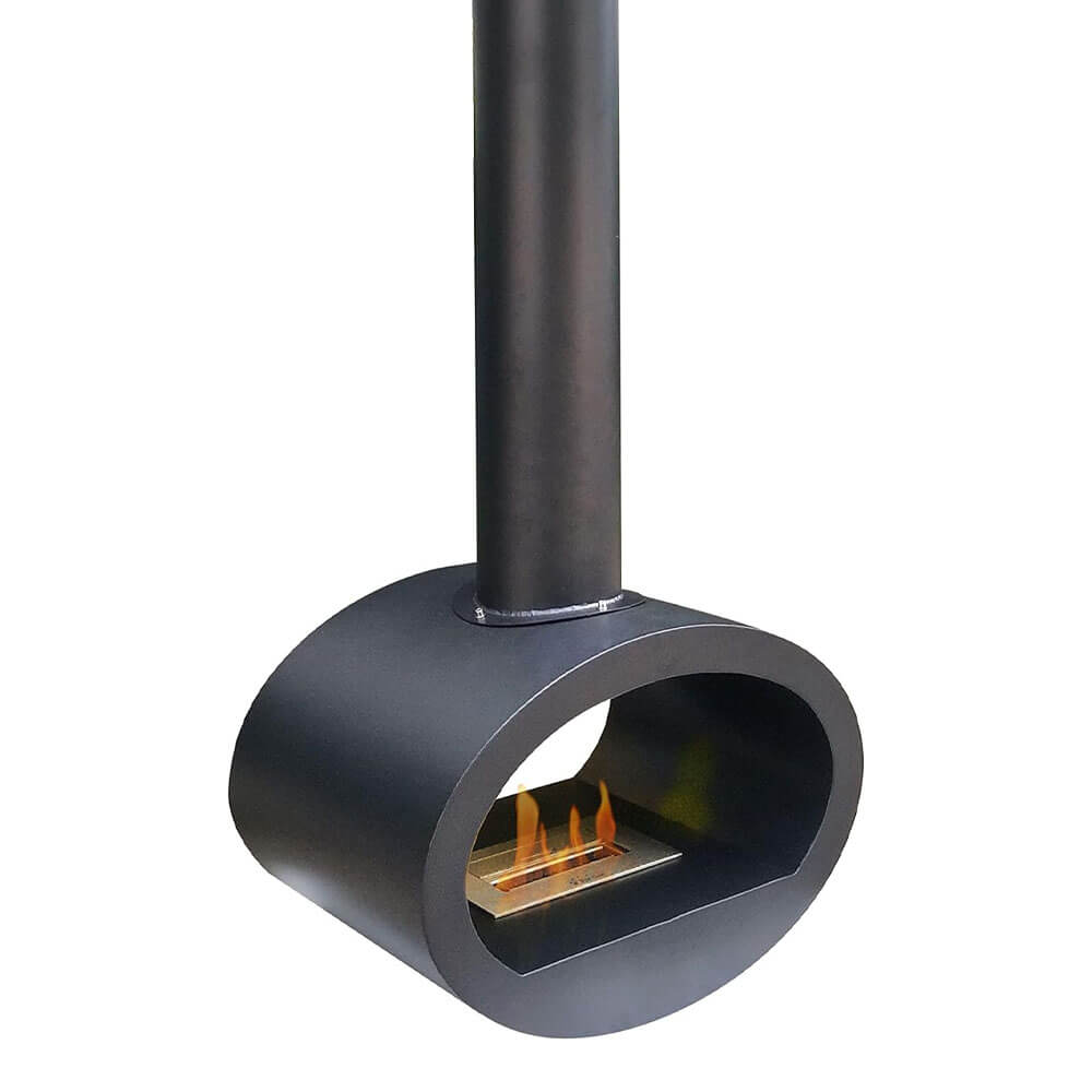 poele a lethanol plafond