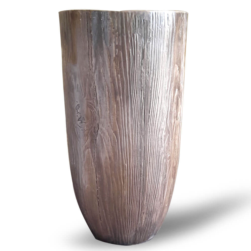 pot de fleur effet bois cp019 1