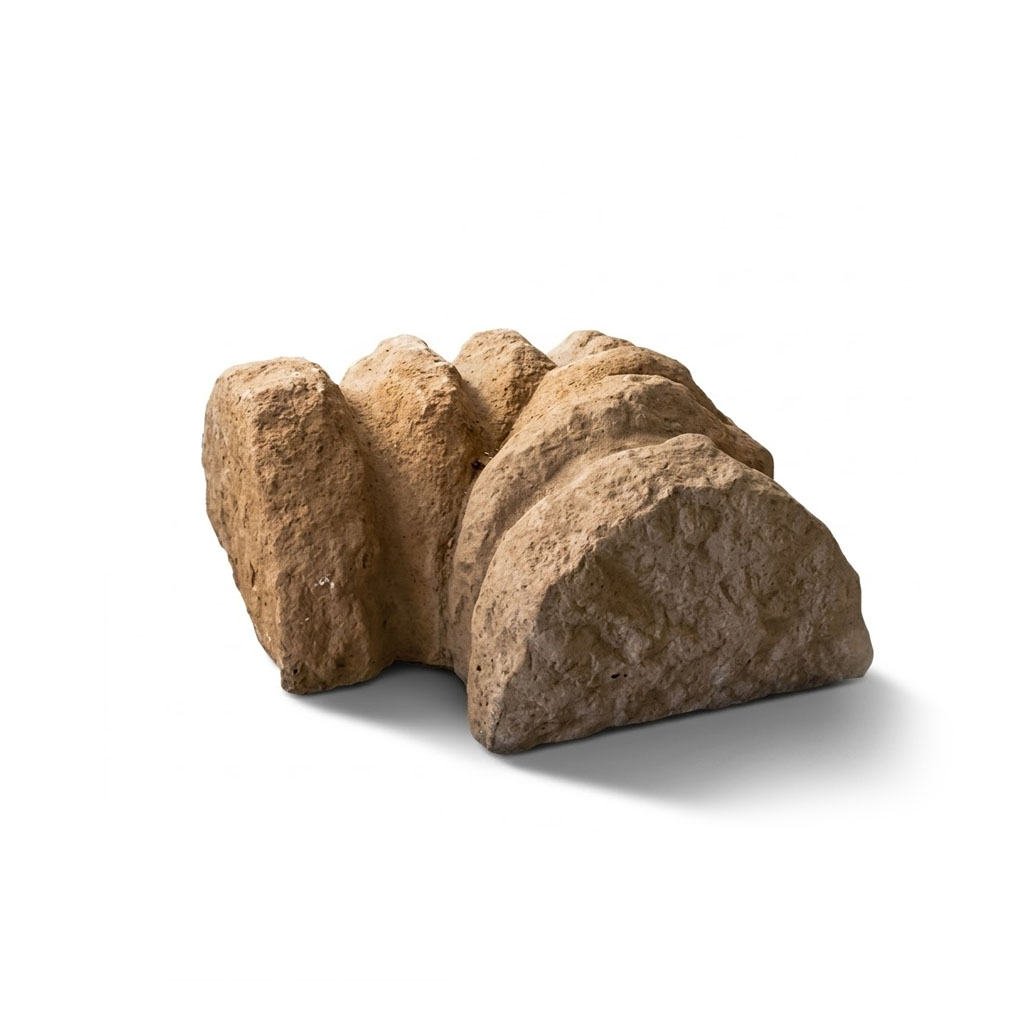 Bordure du coin Ondine en Béton Fibré BJ002C Bordure du coin Ondine en Béton Fibré