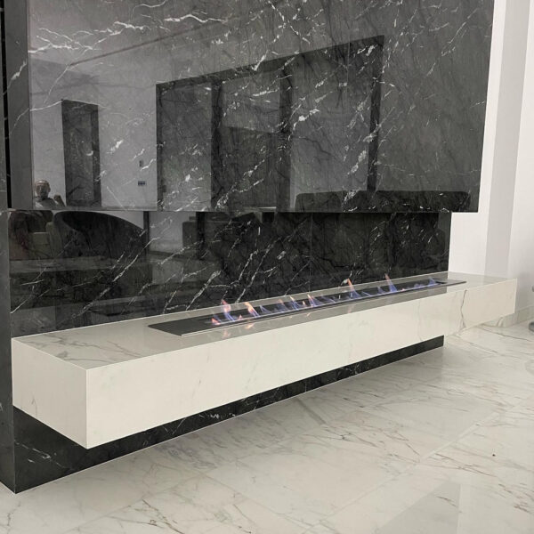 Brûleur bioéthanol encastrable 180 cm reel