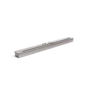 Brûleur bioéthanol inox encastré 120 cm – 9 Litres