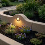 Module de Bordure jardin en Béton Fibré BJ10 couv