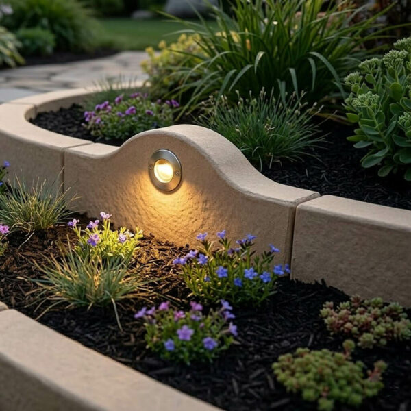 Module de Bordure jardin en Béton Fibré BJ10 couv