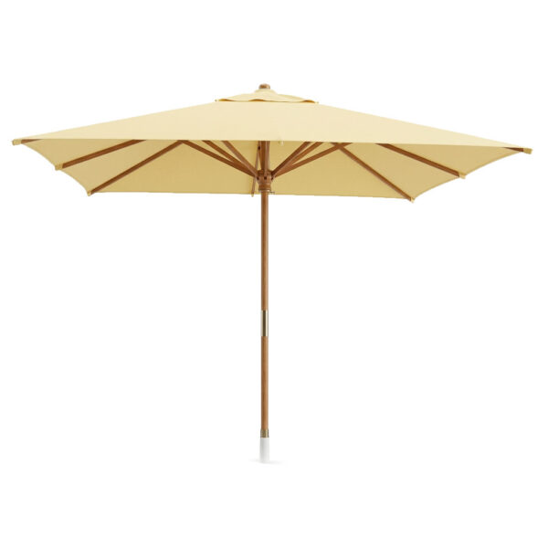 Parasol carrée en Bois Hêtre Ø 300 cm