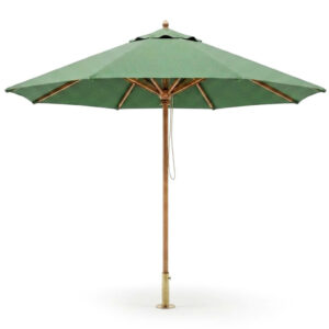 Parasol octogonal en bois hêtre Dune Ø 300cm