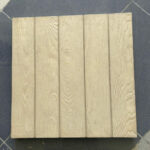 Dallage imitation bois en micro béton Fibré DL-BO50 reel