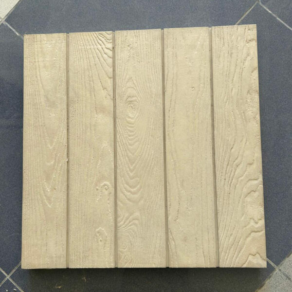 Dallage imitation bois en micro béton Fibré DL-BO50 reel