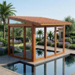 Cabane de Jardin Premium couverture