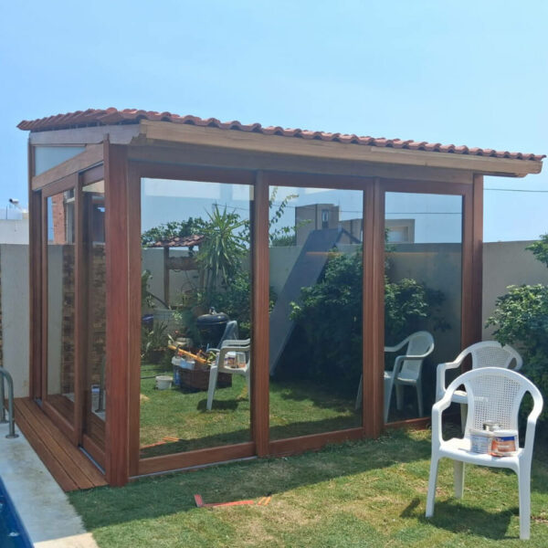 Cabane de Jardin Premium reel face