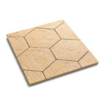 Carrelage Hexagonal Ramé en micro beton DL-HR51