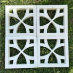 Claustra Béton GRC Motif Arcs Croisés Réf CL25 reel 1