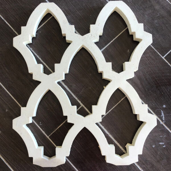Claustra en Béton Motif Orientales pour exterieur Réf CL12 reel