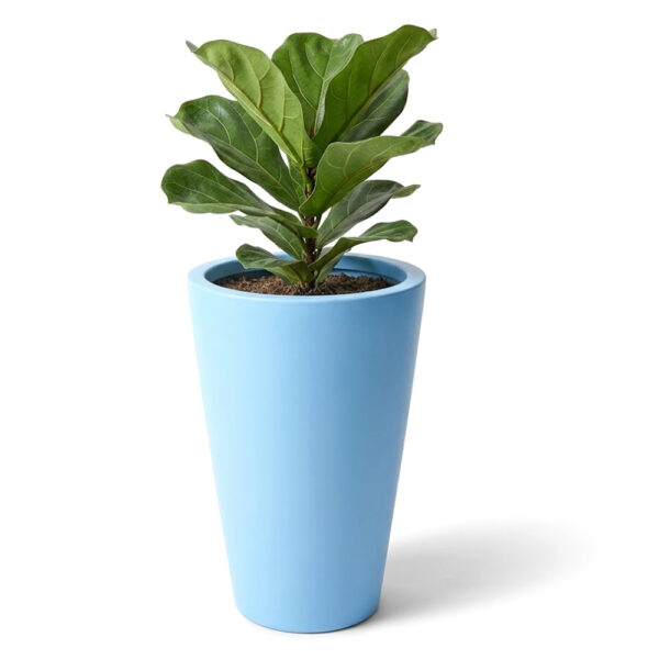 Jardinière Conique Haute en Résine diamètre 40cm
