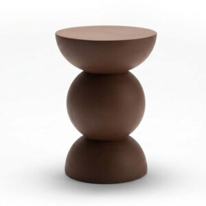 Accueil Table d’appoint sphériques en résine H75*D36 CM